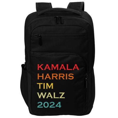 Harris Walz Waltz 2024 Vintage Style Kamala Harris Tim Walz Impact Tech Backpack