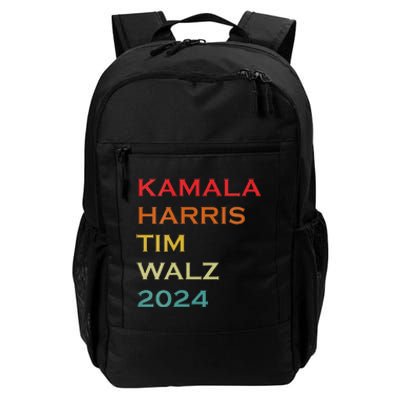 Harris Walz Waltz 2024 Vintage Style Kamala Harris Tim Walz Daily Commute Backpack