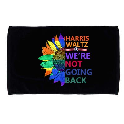 Harris Waltz WeRe Not Going Back Sunflowers Proud Pride Microfiber Hand Towel