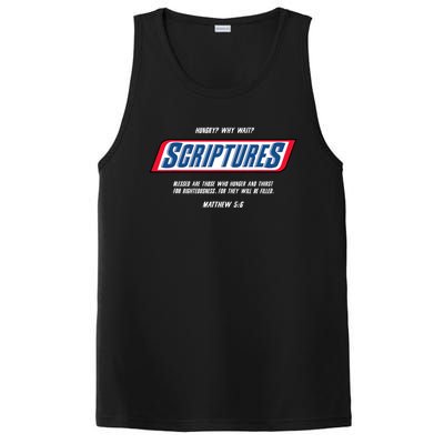 Hungry Why Wait Scriptures Blessed Are Those Who Hunger PosiCharge Competitor Tank