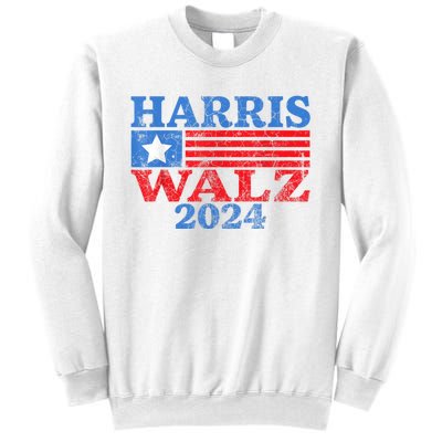 Harris Walz Waltz 2024 Vintage Style Kamala Harris Tim Walz Sweatshirt