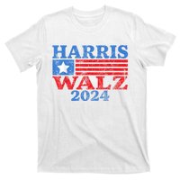 Harris Walz Waltz 2024 Vintage Style Kamala Harris Tim Walz T-Shirt