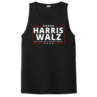 Harris Walz We Are Not Going Back 2024 Election PosiCharge Competitor Tank