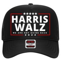 Harris Walz We Are Not Going Back 2024 Election Hat