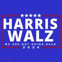 Harris Walz We Are Not Going Back 2024 Election Bag