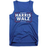 Harris Walz We Are Not Going Back 2024 Election Tank Top