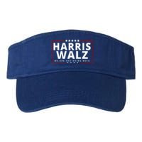 Harris Walz We Are Not Going Back 2024 Election Valucap Bio-Washed Visor