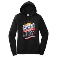 Harris Walz Waltz Bringing Back The Joy President 2024 Women's Pullover Hoodie