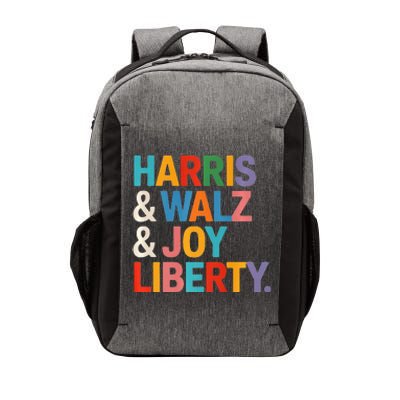 Harris Walz Waltz 2024 Harris Walz Joy Liberty Vector Backpack