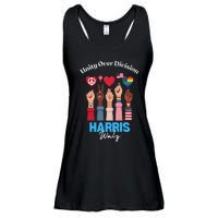 Harris Walz Waltz 2024 Unity Over Division Gift Ladies Essential Flowy Tank