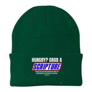 Hungry Why Wait Scriptures Blessed Are Those Who Hunger Knit Cap Winter Beanie