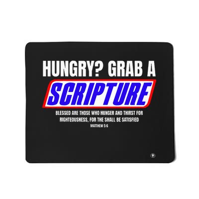 Hungry Why Wait Scriptures Blessed Are Those Who Hunger Mousepad