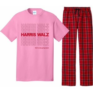 Harris & Walz WeRe Not Going Back Pajama Set