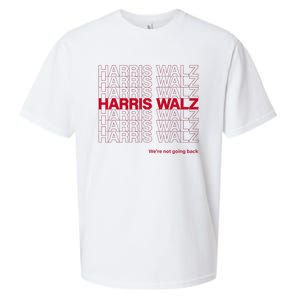 Harris & Walz WeRe Not Going Back Sueded Cloud Jersey T-Shirt