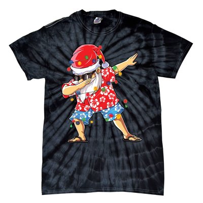 Hawaiian Xmas Dab Tie-Dye T-Shirt