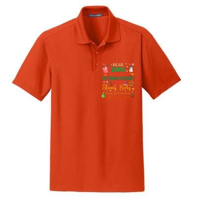 Happy Xmas Dear Santa All I Want Is A Fat Bank Account Meaningful Gift Dry Zone Grid Polo