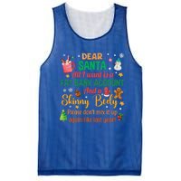 Happy Xmas Dear Santa All I Want Is A Fat Bank Account Meaningful Gift Mesh Reversible Basketball Jersey Tank