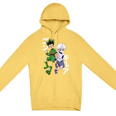 Hunter X Hunter Gon And Killua Gift Premium Pullover Hoodie