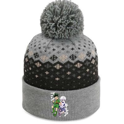 Hunter X Hunter Gon And Killua Gift The Baniff Cuffed Pom Beanie