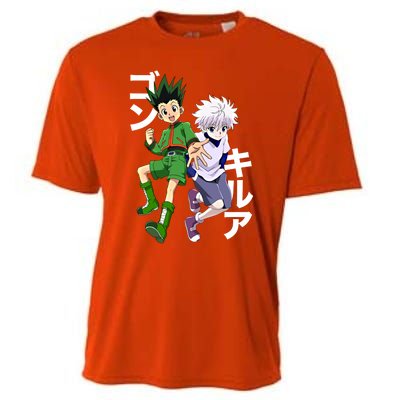 Hunter X Hunter Gon And Killua Gift Cooling Performance Crew T-Shirt