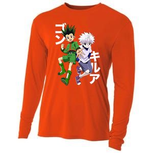 Hunter X Hunter Gon And Killua Gift Cooling Performance Long Sleeve Crew