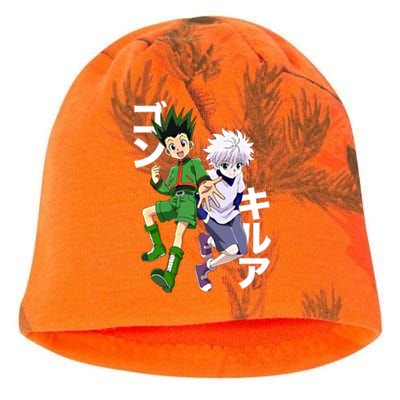 Hunter X Hunter Gon And Killua Gift Kati - Camo Knit Beanie