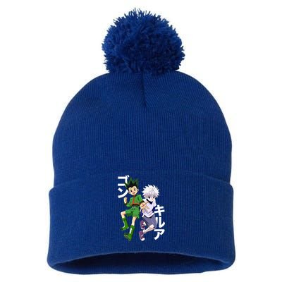 Hunter X Hunter Gon And Killua Gift Pom Pom 12in Knit Beanie