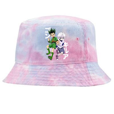 Hunter X Hunter Gon And Killua Gift Tie-Dyed Bucket Hat