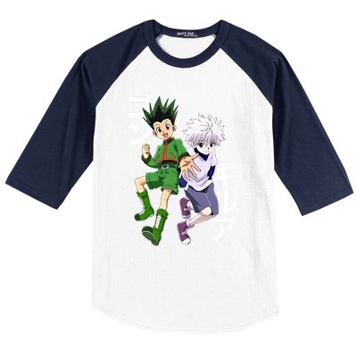 Hunter X Hunter Gon And Killua Gift Baseball Sleeve Shirt