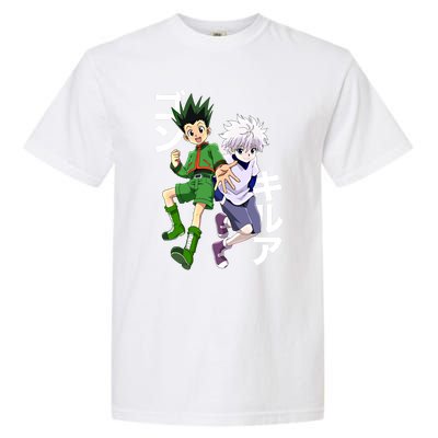 Hunter X Hunter Gon And Killua Gift Garment-Dyed Heavyweight T-Shirt