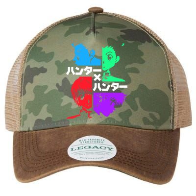 Hunter X Hunter Friends Team Gon Kurapika Killua Legacy Tie Dye Trucker Hat