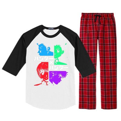 Hunter X Hunter Friends Team Gon Kurapika Killua Raglan Sleeve Pajama Set