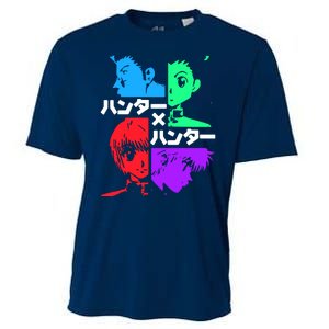 Hunter X Hunter Friends Team Gon Kurapika Killua Cooling Performance Crew T-Shirt