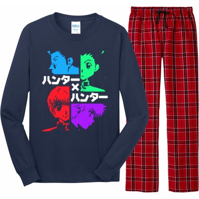 Hunter X Hunter Friends Team Gon Kurapika Killua Long Sleeve Pajama Set