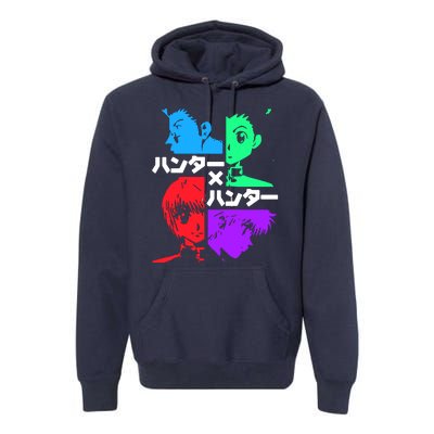 Hunter X Hunter Friends Team Gon Kurapika Killua Premium Hoodie