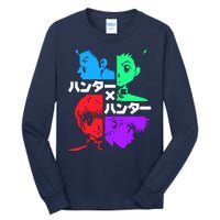 Hunter X Hunter Friends Team Gon Kurapika Killua Tall Long Sleeve T-Shirt