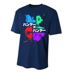 Hunter X Hunter Friends Team Gon Kurapika Killua Performance Sprint T-Shirt