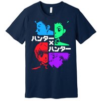 Hunter X Hunter Friends Team Gon Kurapika Killua Premium T-Shirt