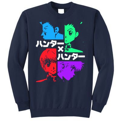 Hunter X Hunter Friends Team Gon Kurapika Killua Tall Sweatshirt