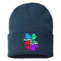 Hunter X Hunter Friends Team Gon Kurapika Killua Sustainable Knit Beanie