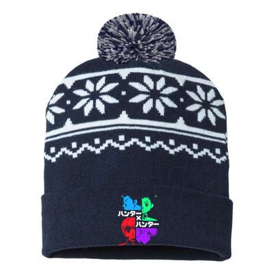 Hunter X Hunter Friends Team Gon Kurapika Killua USA-Made Snowflake Beanie