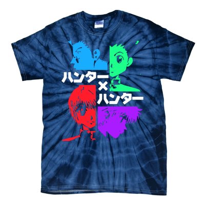 Hunter X Hunter Friends Team Gon Kurapika Killua Tie-Dye T-Shirt