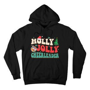 Holly Xmas Jolly Funny Christmas Cheerleader Disco Balls  Tall Hoodie