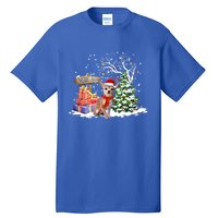 Holiday Xmas Light Santa Chihuahua Dog Christmas Tree Great Gift Tall T-Shirt