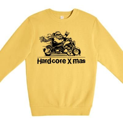 Hardcore X Mas Premium Crewneck Sweatshirt