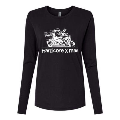 Hardcore X Mas Womens Cotton Relaxed Long Sleeve T-Shirt