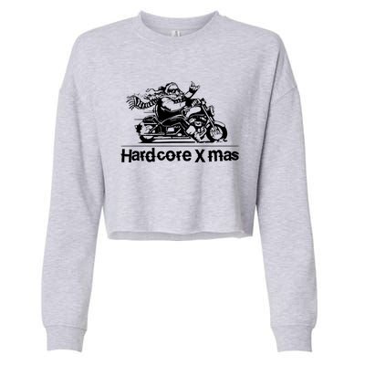 Hardcore X Mas Cropped Pullover Crew