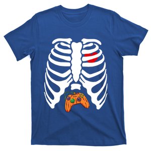 Halloween Xray Skeleton Rib Cage Video Game Gamer Cute Gift T-Shirt