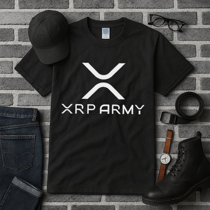 Hodl Xrp Xrp Cryptocurrency Xrp Army Tall T-Shirt