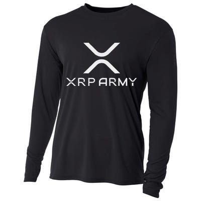 Hodl Xrp Xrp Cryptocurrency Xrp Army Cooling Performance Long Sleeve Crew